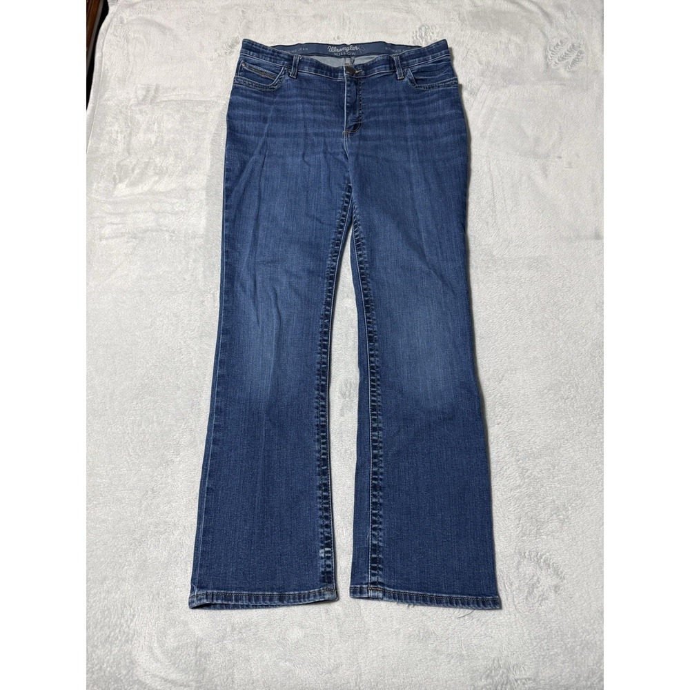 Wrangler Willow Ultimate Riding Womens 36x32 Jeans Bootcut Western Cowgirl